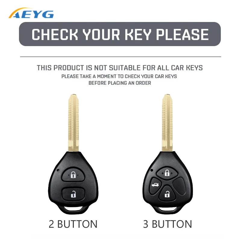 New TPU Car Key Case Cover Shell Fob For Toyota Corolla Camry Reiz RAV4 Crown Avalon Venza Matrix Blank 2 3 Button Accessories