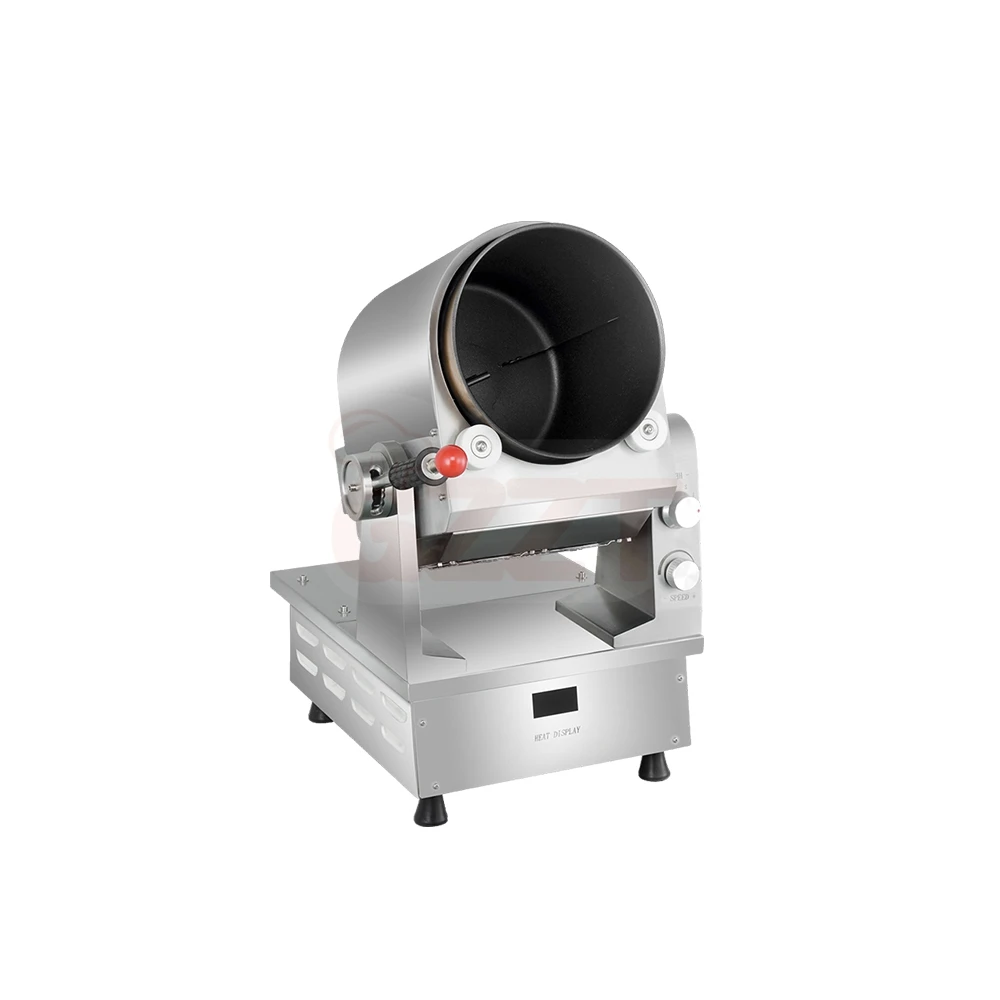 220V 5Kw Commercial Electric Intelligent Automatic Stir Frying Machine Automatic Cooking Machine Gas Auto Cooking Stir Fryer