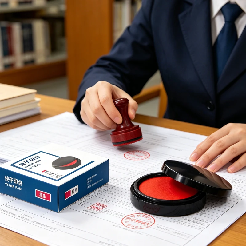 almofada-de-tinta-vermelha-para-carimbo-ideal-para-reproducao-de-impressoes-digitais-e-material-de-escritorio-portatil-pequena-de-secagem-rapida-com-esponja-e-caixa