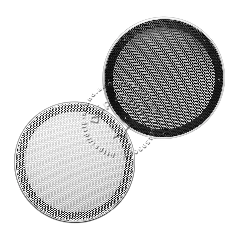 Cubierta de red de conversión de altavoces de 10 pulgadas, círculo decorativo de Audio para el hogar y el coche, malla de Metal, protección de rejilla od285 mm