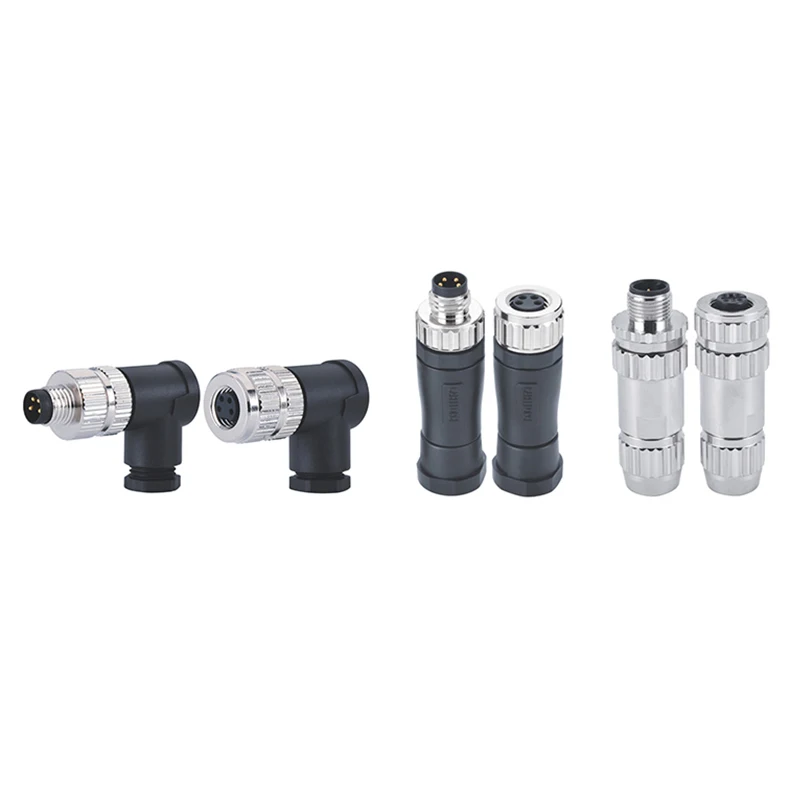 M8 Male Female 3Pin 4Pin Field Wireable Connector M8 IP67 Waterproof Sensor Circular Field Wireable Connector