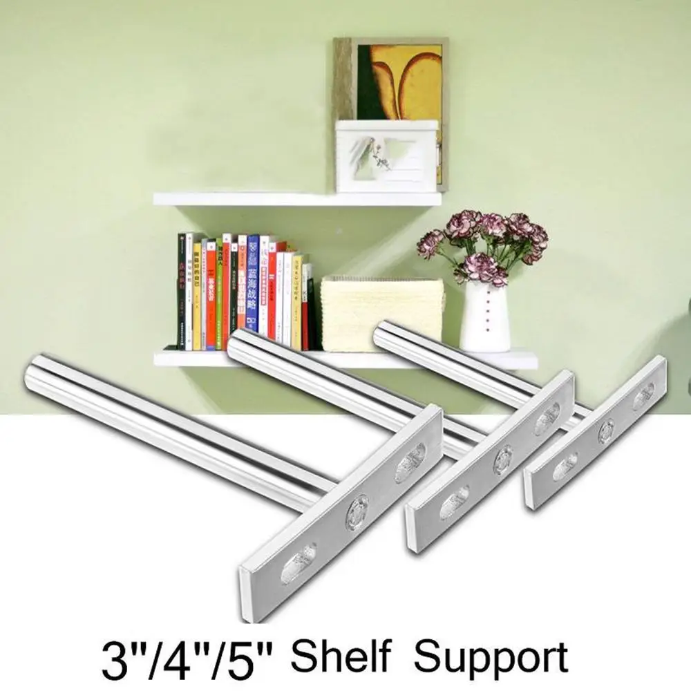Hardware Convenient Heavy Duty Metal Concealed Racks Wall Mount Shelf Support Bench Board Storage Invisible Shelf Brackets