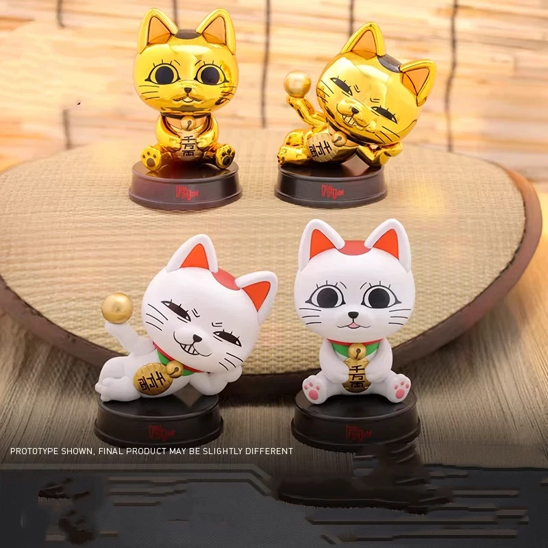 

New Hot Toys Dandadan Turbo Baba COSBABY S Mini Collectible Figure Golden Version 1/20 Scale Anime Q Posket Style Action Figure