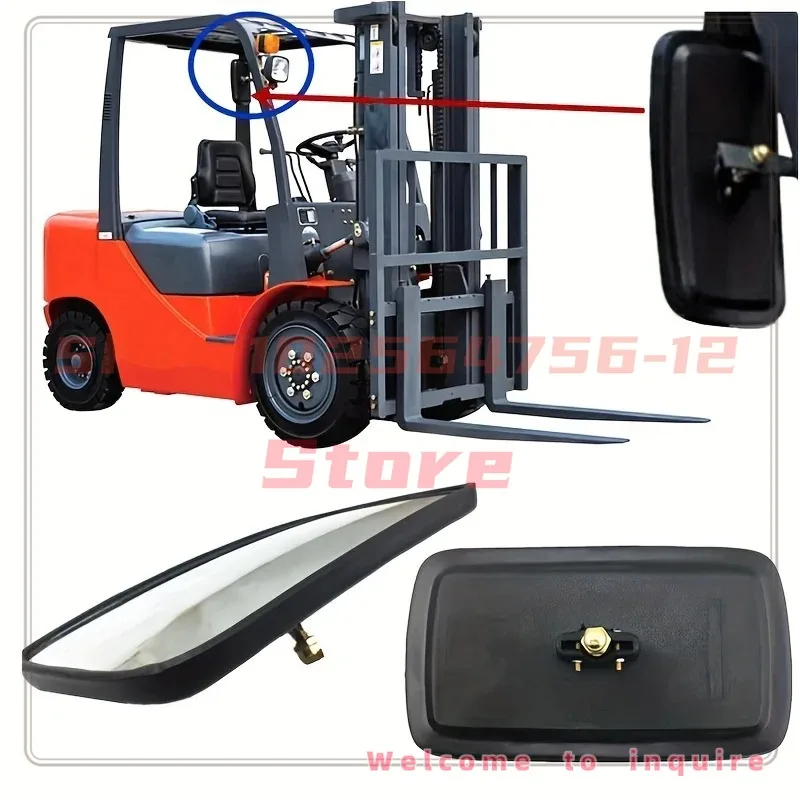 2pc Forklift Parts Reversing Mirror Rear View Reflector For EQ140 H24C2-40901 Forklift Tractor Rearview Mirror