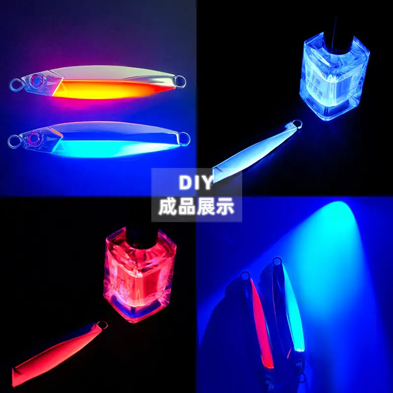 UV Liquid Quick Drying Fluorescent Paint Coating Road Sub Hard Bait iron plate soft bait fish hook fish float