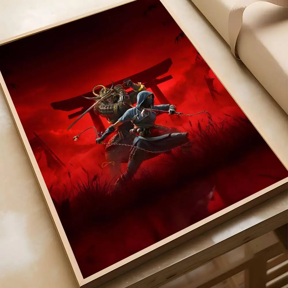 A-القتلة العقيدة ملصق HD الملصقات غرفة المنزل بار مقهى ديكور الفن طلاء جدران صورة #5