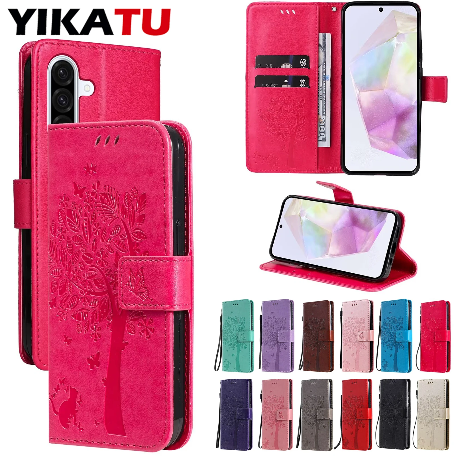 12 Colors Wallet Le… - image