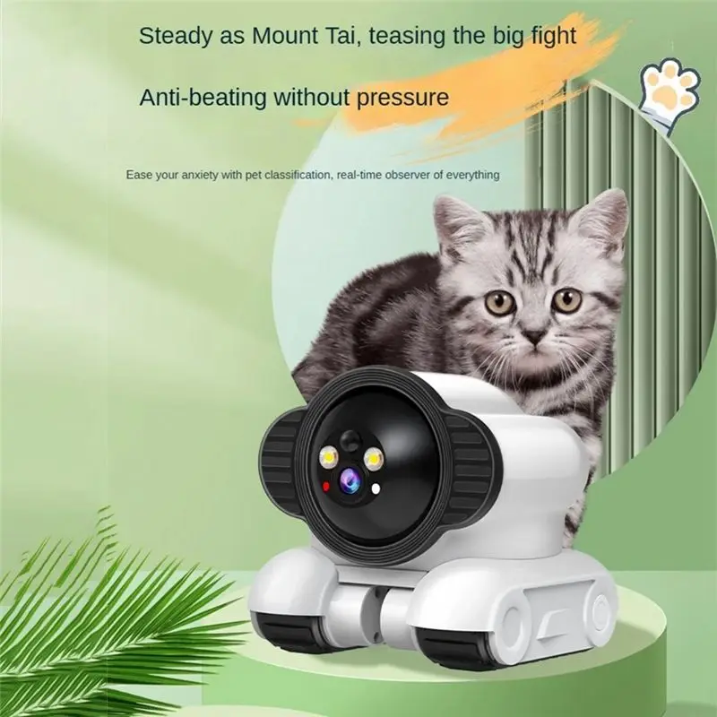 [LXYA68Z!] Wifi Enabled 1080P Dual Lens Security Camera 2 Way Audio Baby Monitor With APP Control For Baby/Elder Dog/Pet