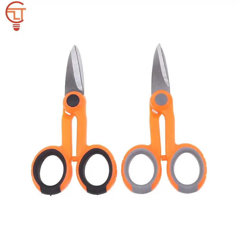 1Pcs Fiber Optic Kevlar Cutter Scissors Kevlar Aramid Fiber Sharp Scissors Jumper Wire Pigtail Tools Electrician Tools