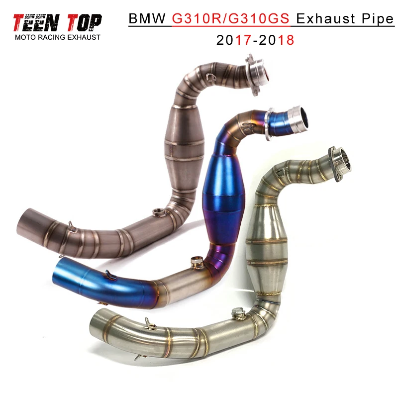 

For BMW G310R G310GS Exhaust Pipe 51mm Motorcycle Exhaust Front Link Pipe G310R Escape Moto Bike Link Tube