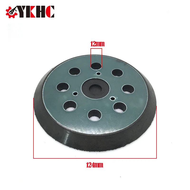 Sanding Pad 125mm 8 Holes Replacement For Makita BO5030 BO 5030 5031 5041 5021 Hook & Loop 743081-8 Power Tool Accessories