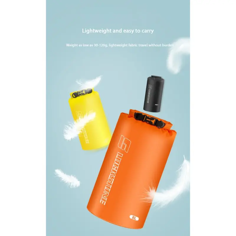 المحمولة مقاوم للماء حقيبة جافة كيس خفيفة الانجراف السباحة حقيبة التخزين تجمع التجديف حقيبة 3/5/8/12/15/25/35/75L حقيبة #2