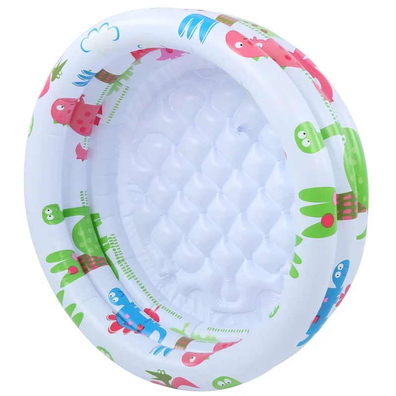 NEW Toddler Pool Portable Inflatable Round Inflatable Baby Children Small Pump Cartoon Dinosaur Swimming Pool Indoor Outdoor