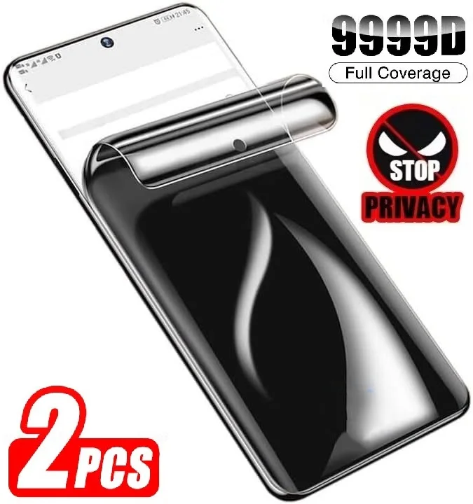 

2Pcs Privacy Screen Protector For Realme C65 C63 C75 C73 C85 5G C85 Pro Realme C51s C53 Anti-Spy Hydrogel Film