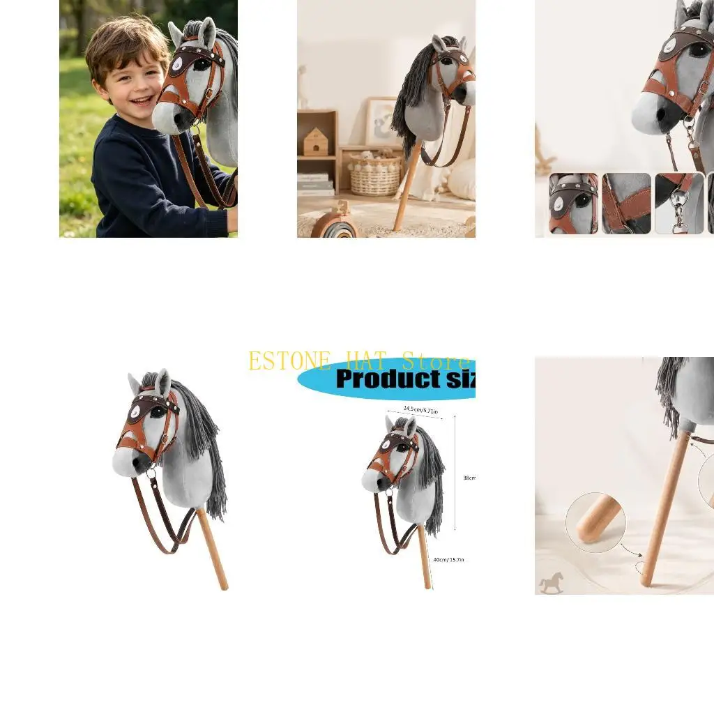 49MF Multipurpose Horse Head For Education Family Interaction And Fun Theme Party Costume Props Accessory