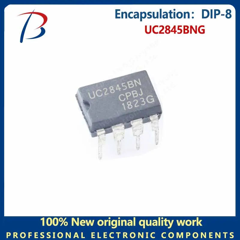 10PCS   UC2845BNG package DIP-8 in-line switch controller