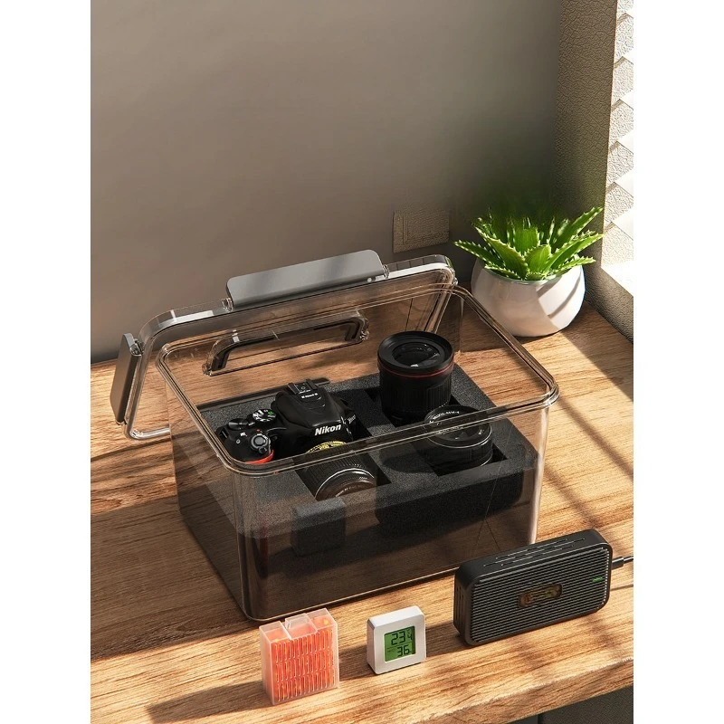 Camera moisture-proof box, camera drying special storage box, lens, desiccant moisture-proof storage box