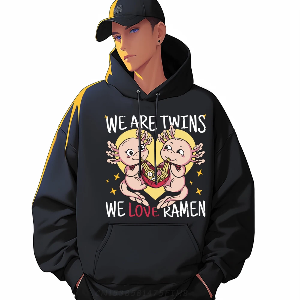 

Axolotl twins. We are twins. We love Ramen. Pink Graphic Tees Camisas De Hombre Easter Day