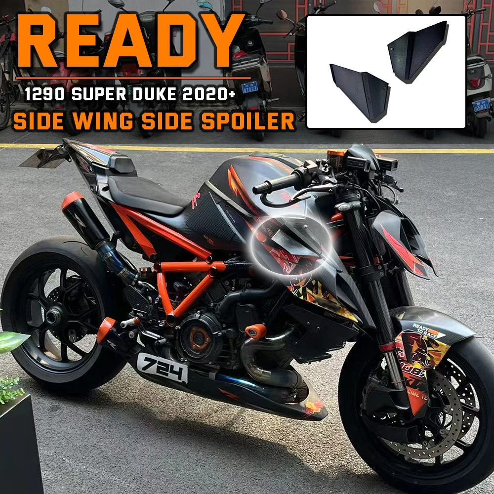 

2023 1290 super duke r/rr/evo winglet Side Wing Side spoiler 2020 2021 2022 2023 2024 Front spoiler Lower spoiler flank