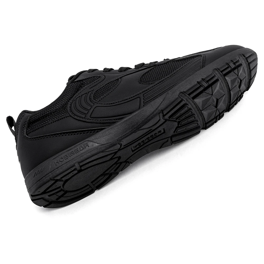 HOBIBEAR Herren-Sneaker mit breiter Zehenbox, leichte Schnür-Tennisschuhe, atmungsaktives Mesh, rutschfeste Freizeit-Wanderschuhe für Unisex – Detail 5