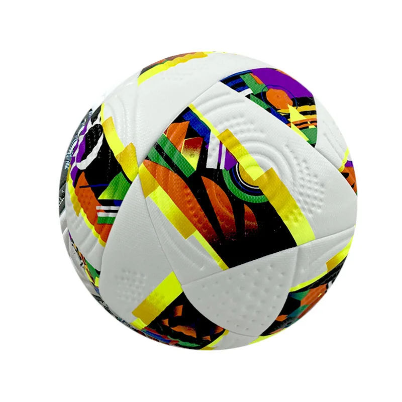 1 pezzo di calcio professionale di alta qualità, taglia ufficiale 4/5, materiale PU, squadra senza cuciture, gioco all'aperto, pallone da allenamento per calcio