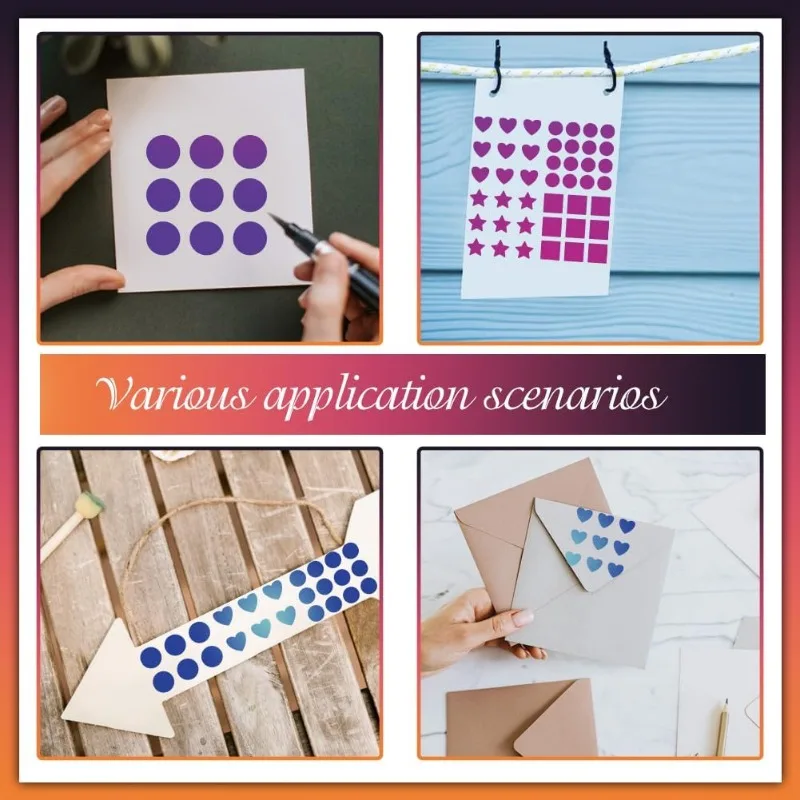 1 pc Geometric Metal Stencils Stars Round Journal Stencil Stainless Steel Stencils Love Heart Hexagon Square Pattern Template