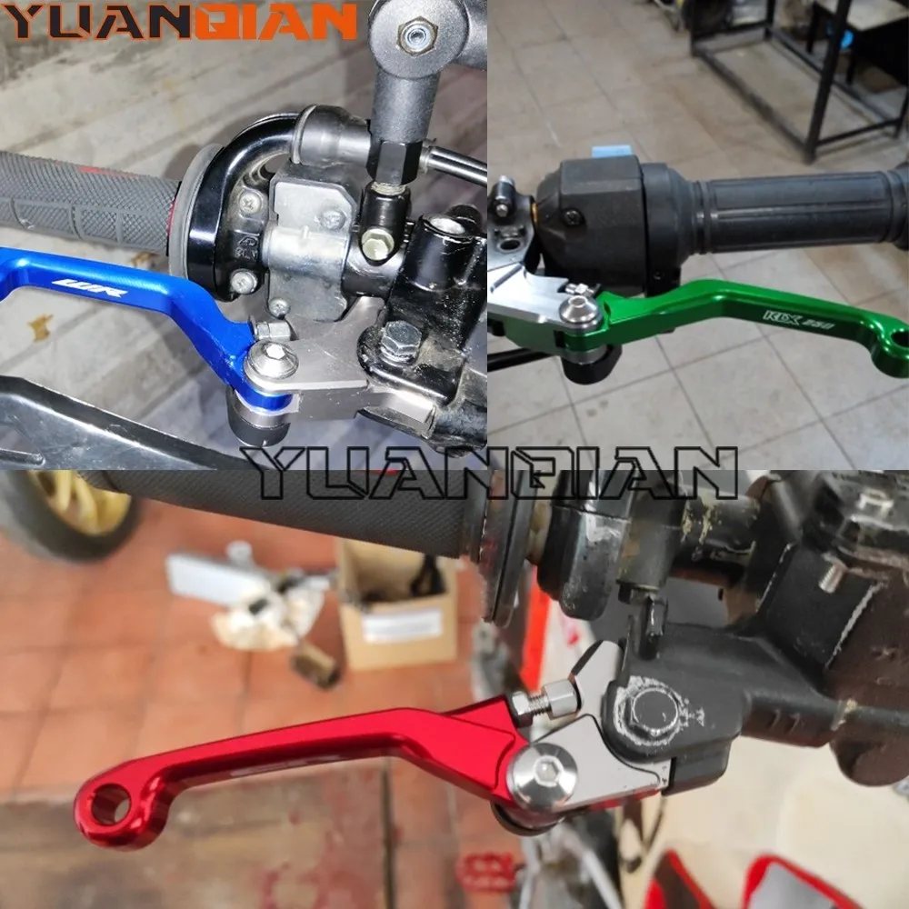 Pivot Brake Clutch Levers Dirt Pit Bike Handle For HONDA CR125R CR 125R CR125 R 1992 1993 1994 1995-2007 Motorcycle Accessories - view 5