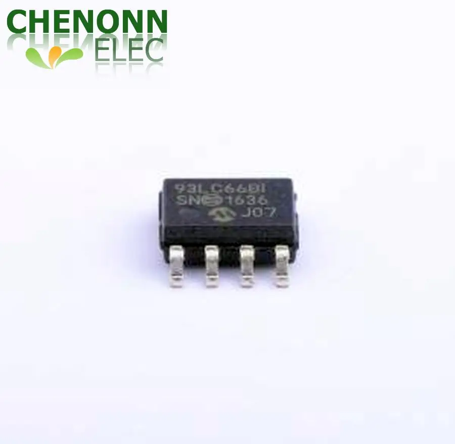 50PCS/LOT 93LC66BT-I/SN (EEPROM)