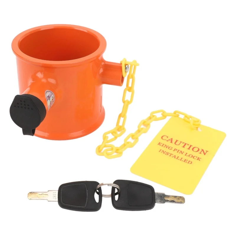 

Замок для сцепного устройства прицепа (пятое колесо) 74 мм, из алюминиевого сплава, с предупреждающей биркой, противоугонный, для автодомов, лодок, кемперов, полуприцепов