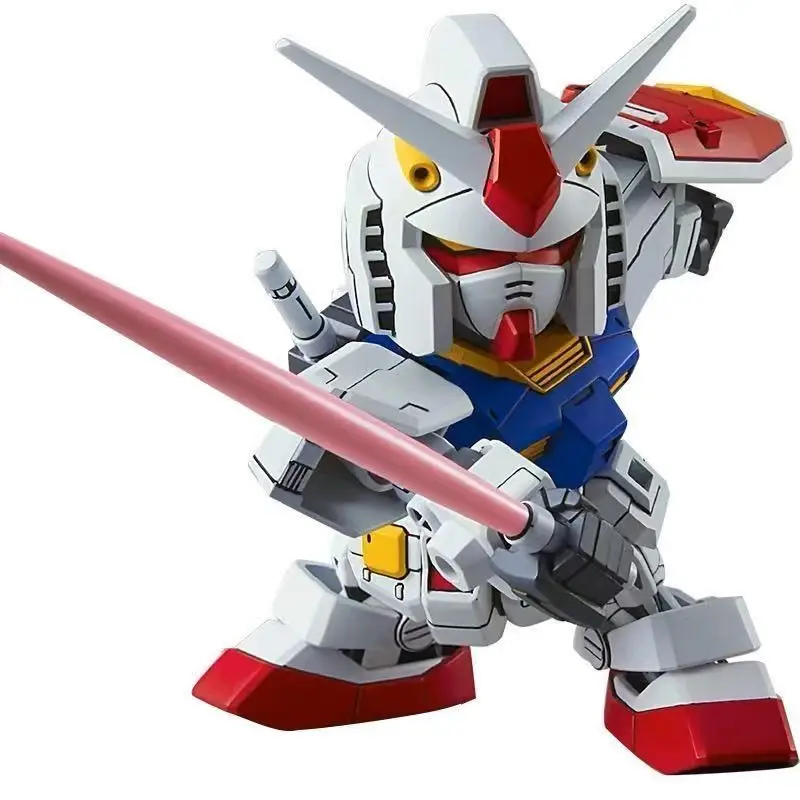 RX-78F00 Yokohama Series Q-version Gundam Mobile Buckle Model Kit, Kit de Montaje de Gundam Móvil, Colección Portátil, Regalo