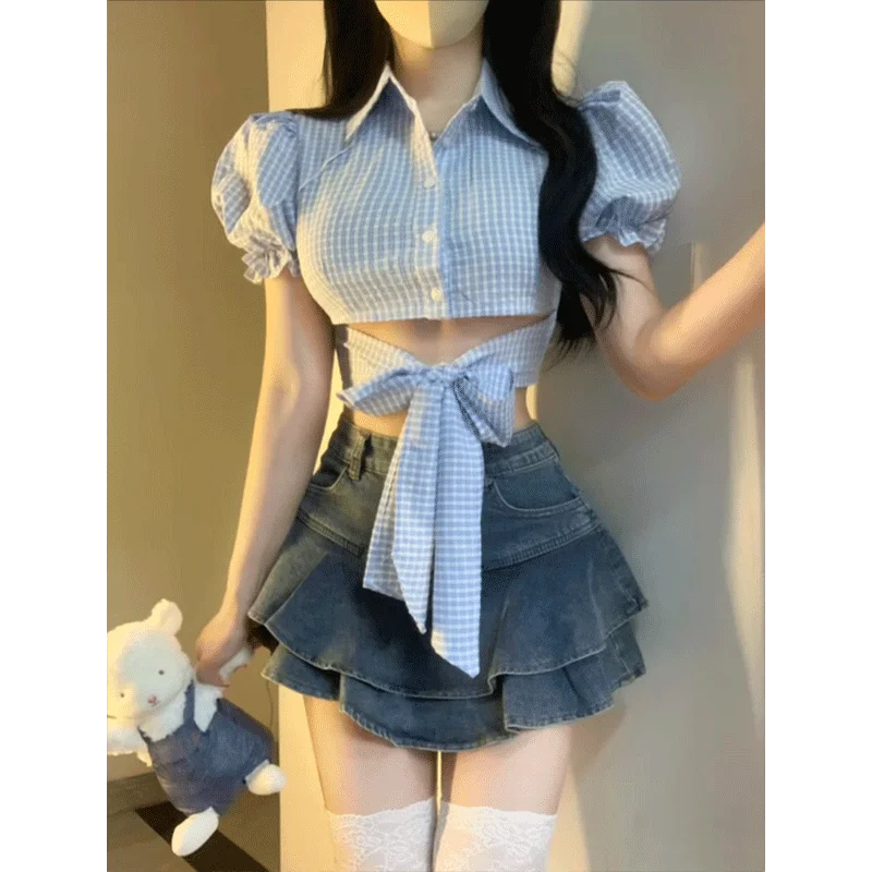 

Skirts Womens Washing Jacquard Office Winter students Apparel knees Elegantly Delicately Gracefully Feminine Lined Strip Twist