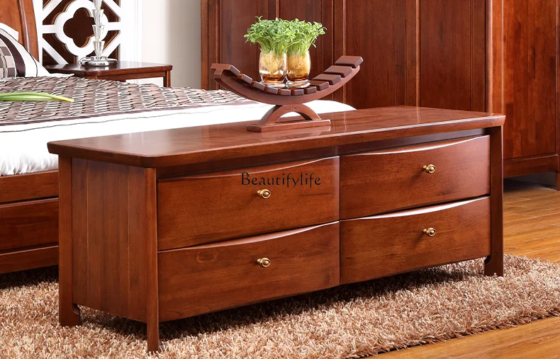 

Modern simple Chinese modern solid wood furniture chest chest drawer