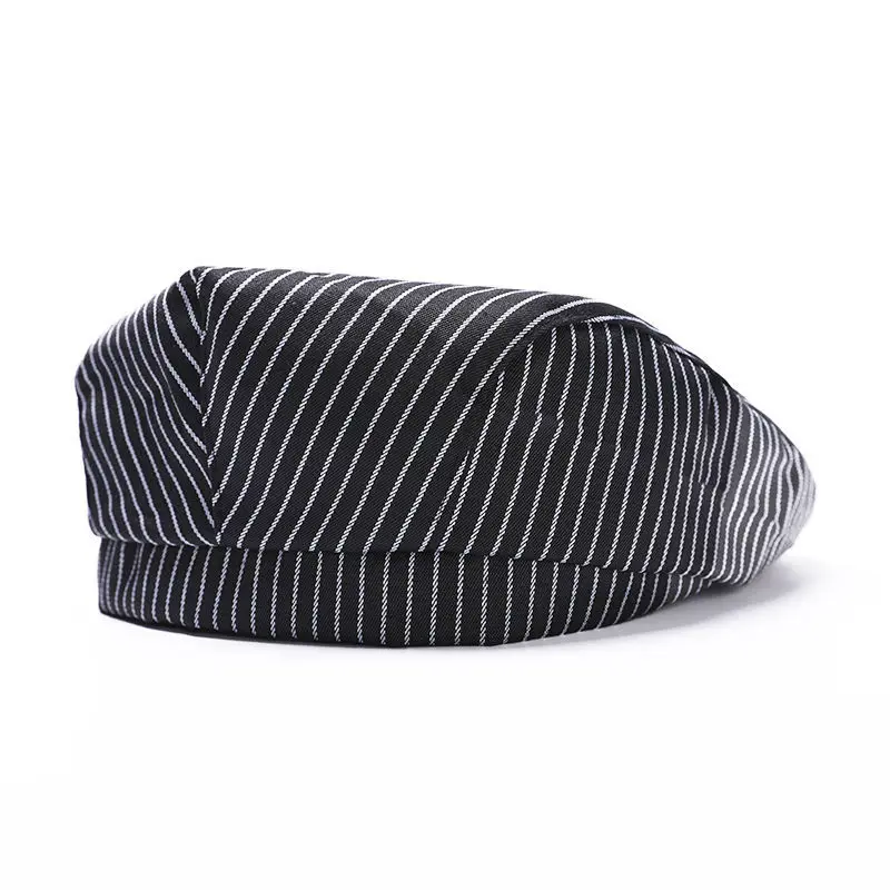 Sombreros de Chef para hombre y mujer, Boina de camarero para restaurante, Hotel, cafetería, Bar, ropa de trabajo, gorro de cocina para hornear, gorro de trabajo transpirable