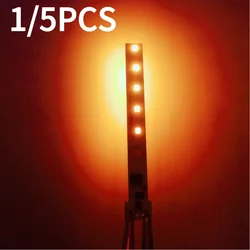 1/5PCS 1.2V Flame Light Circuit Board 12LED Solar Candle Lamp Board Control Drive Board Bulb Accessories