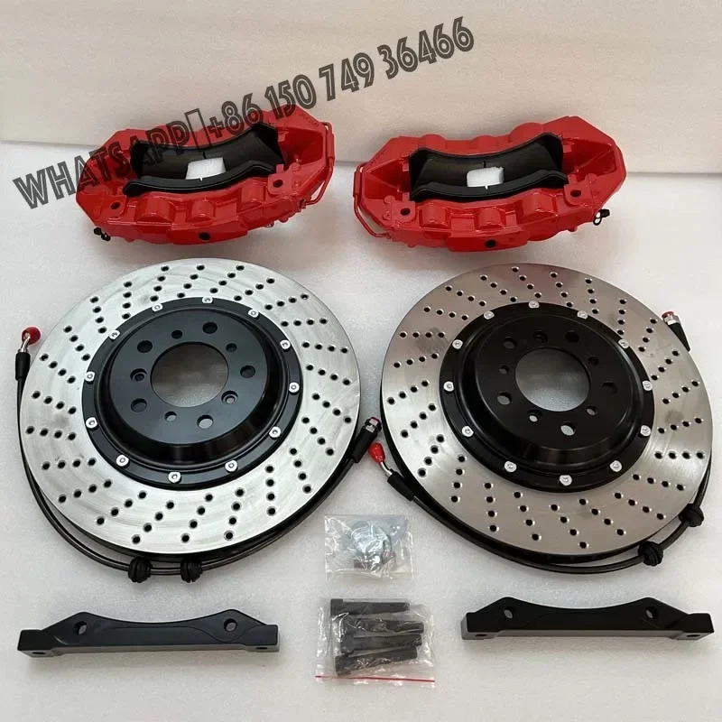 

Hot High Performance Racing 6 Piston Car Brake Calipers Big Brake Kit for Tt Mk2 S3 A4 S5 B8 A6 C7 C8 Q5 Q7 Range Rover Evoque