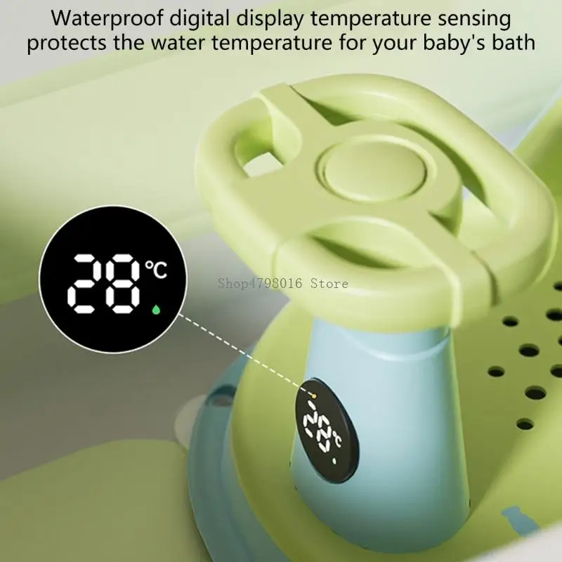 Secure Baby Bath for Infant 6+ Months Slip Resistant Design Shower Chair view 5