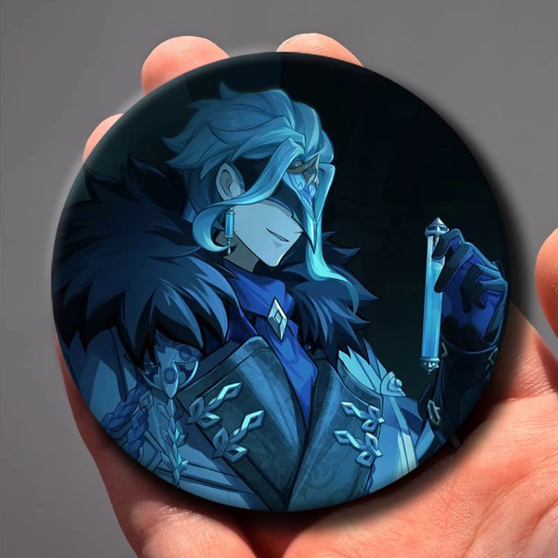 58mm 1PC Games Character Pantalone Badges Creative and Interesting Badges Can Be Given As Gifts for Children and Friends To Wear