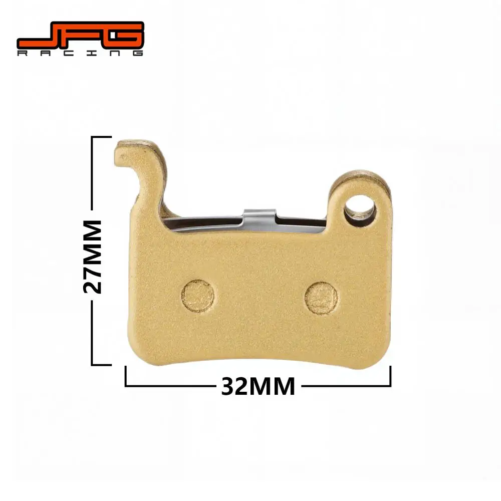 Motorcycle Copper Sintered Metal Brake Pads accessories For GT73 Electric Dirt bike E-bike moto parts