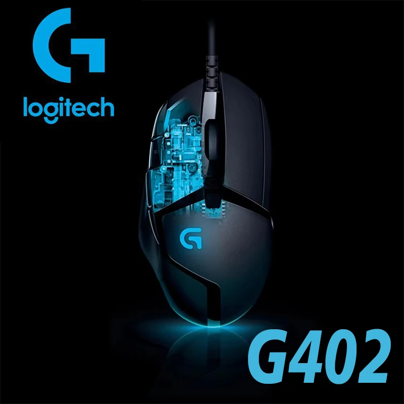 Logitech G402 Hyperion Fury | Wired Gaming Mouse, Unbeatable Value for Gamers & Office Users
