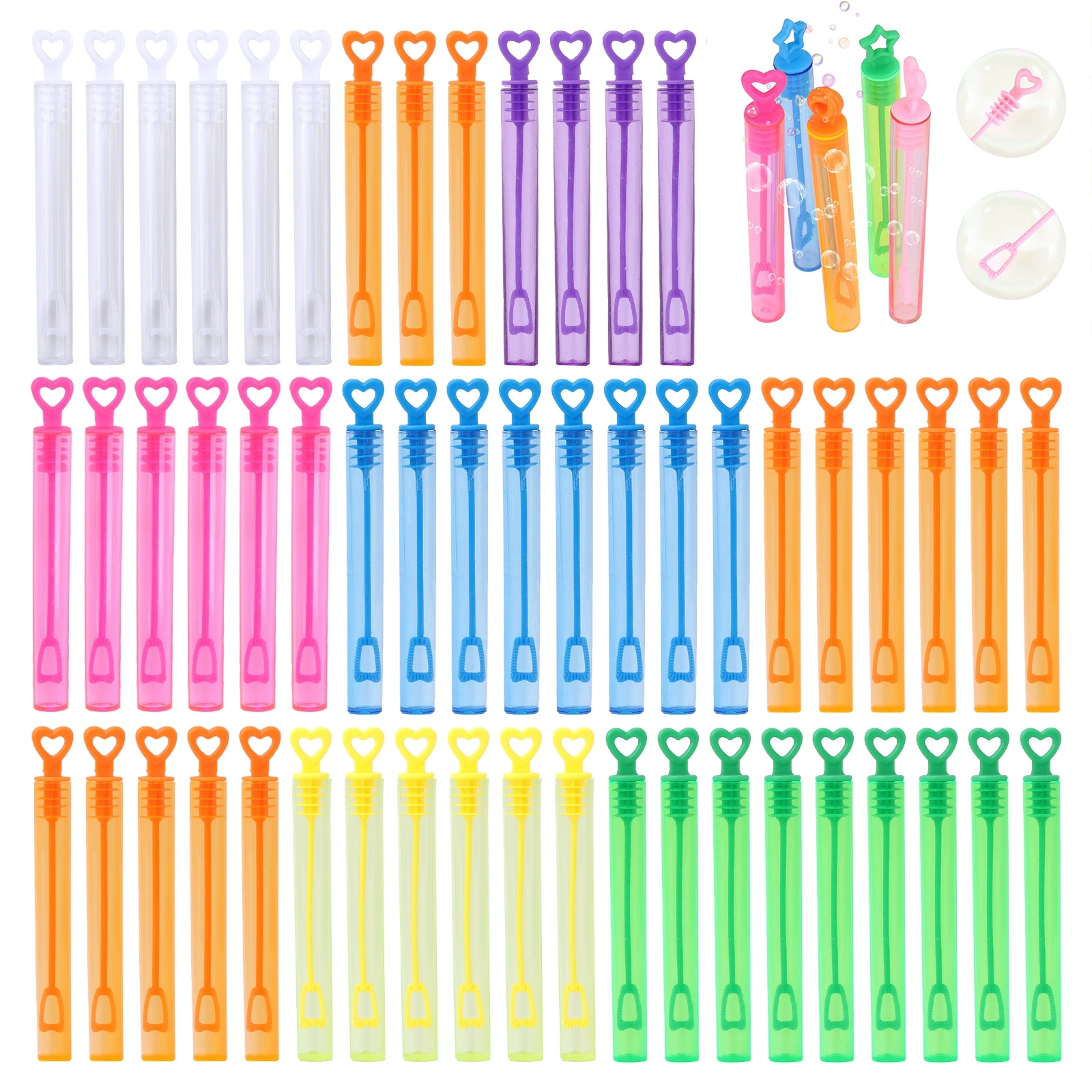 Mini juguete de tubo vacío de burbujas para niños, recuerdos de fiesta de cumpleaños, regalos escolares, recuerdos de invitados de boda, recompensas de piñata, 10 Uds.