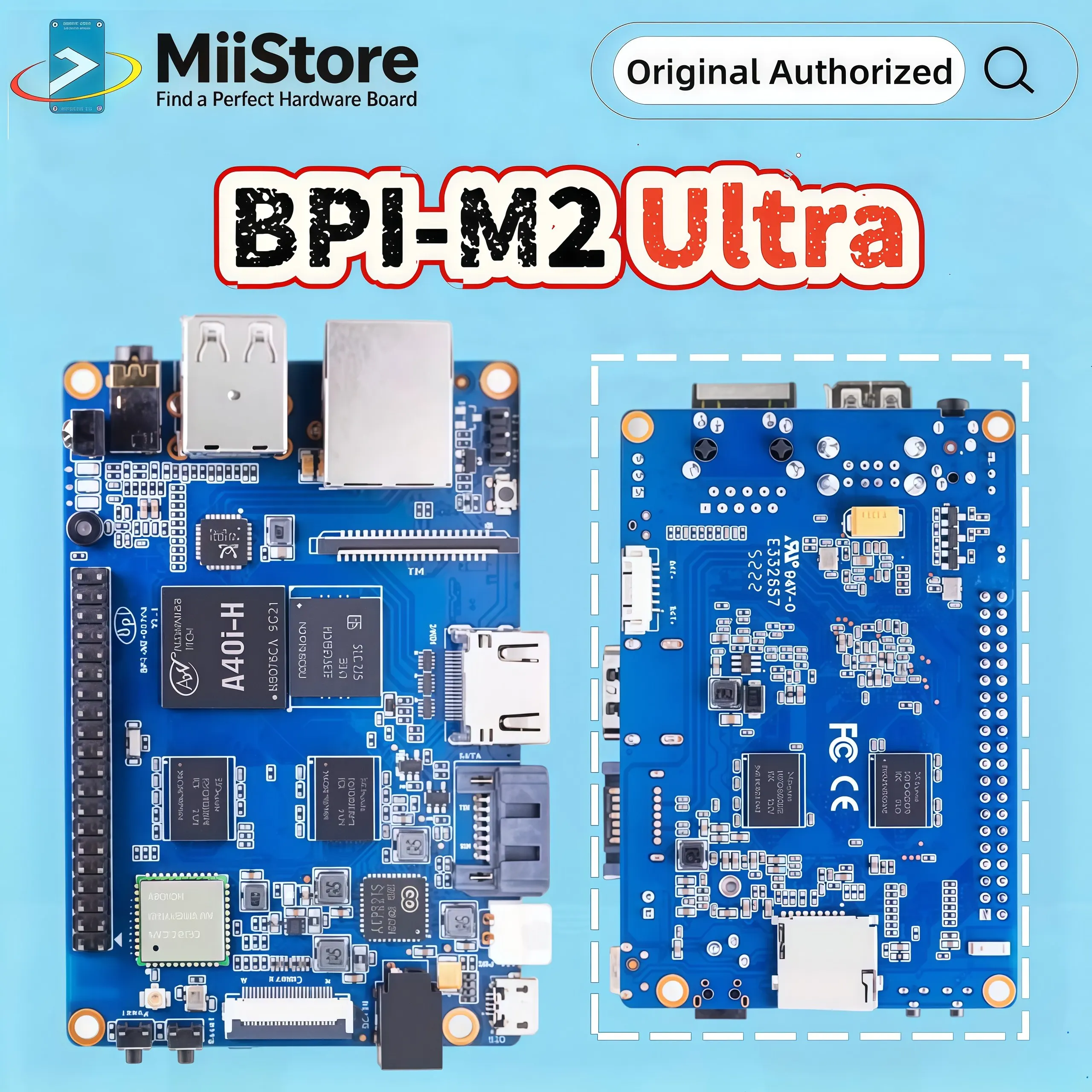 Banana Pi BPI-M2 Ultra SBC All - Ddr3 8Gb ulasan dan harga