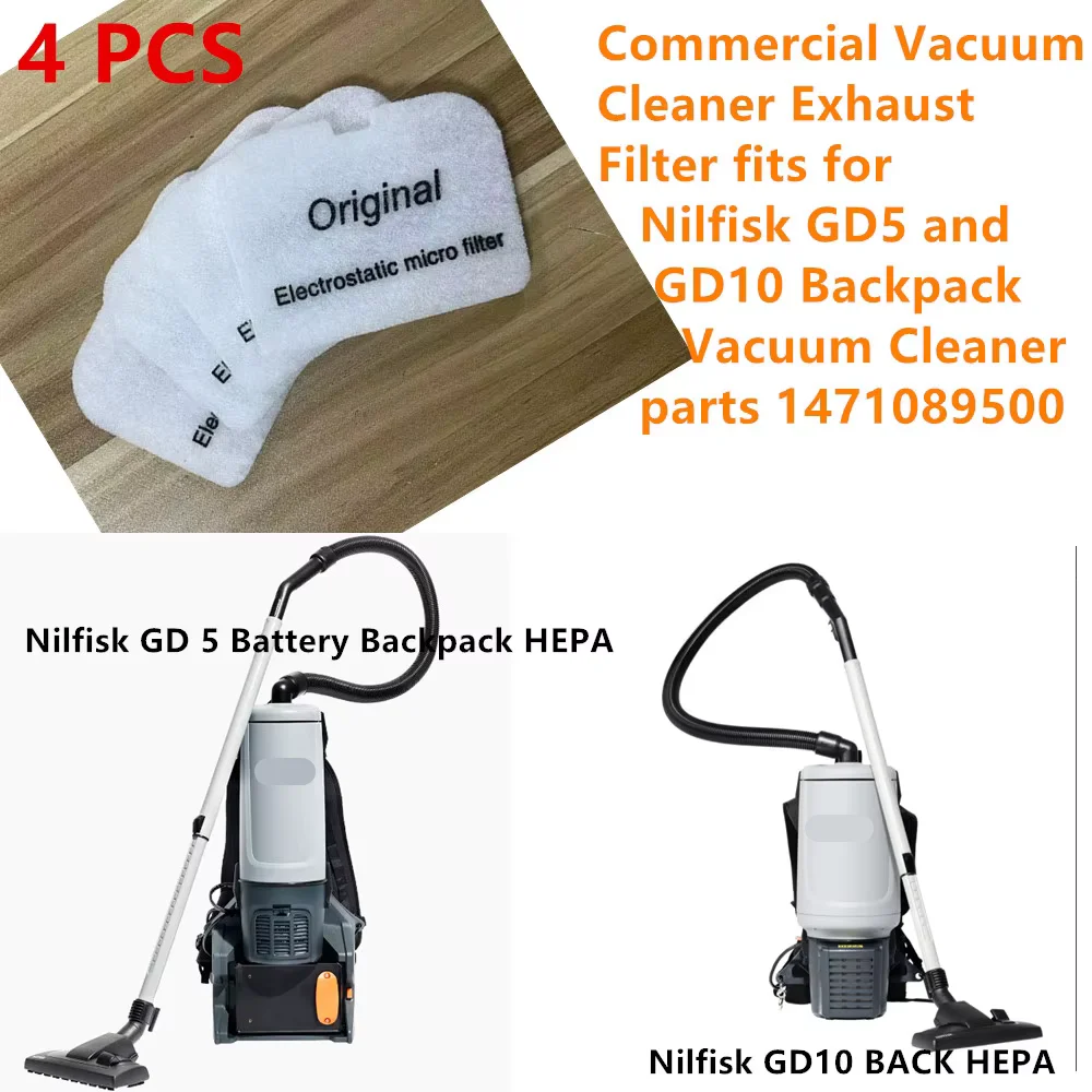 Les filtres d'évacuation pour aspirateur commercial GD5 une solution fiable pour les professionnels