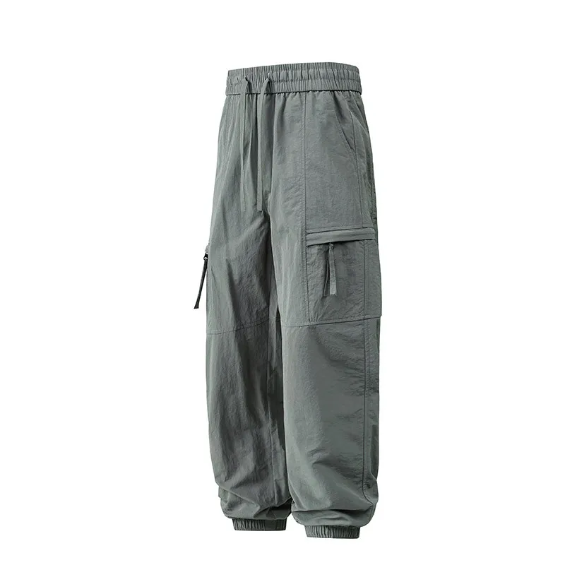

Pants Men Spring And Autumn Drawstring Leggings Overalls Leggings Sweatpants New Spring Casual Loose Sweatpants