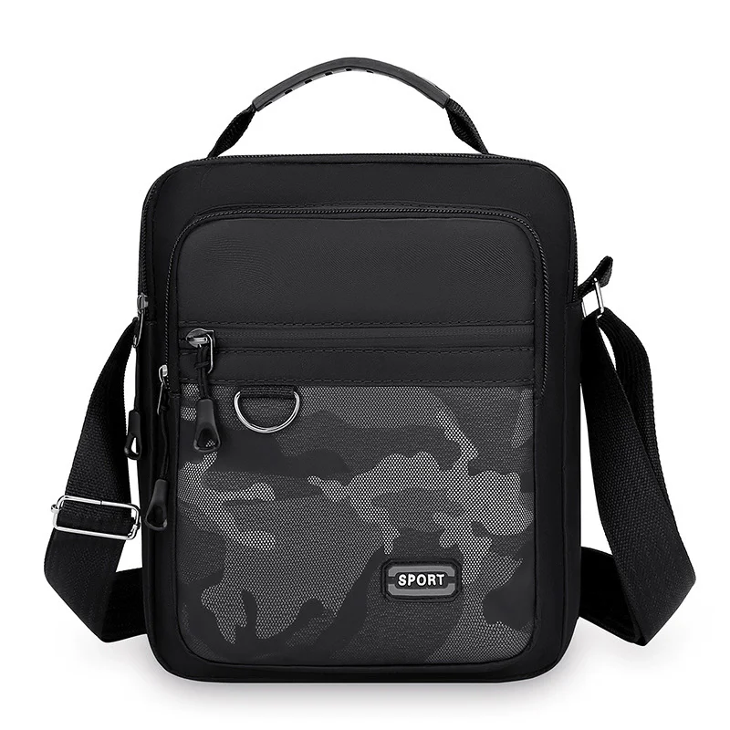 

Camouflage Small Men Messenger Bag Simple Oxford Casual Shoulder Bag For Men Crossbody Bag Nylon Sling Side Bag Business Handbag