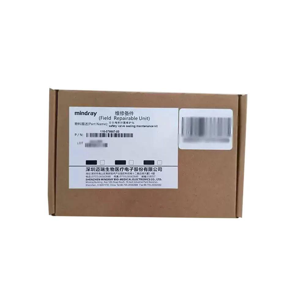 Mindray ventilator safety valve seal maintenance kit 115-078687-00