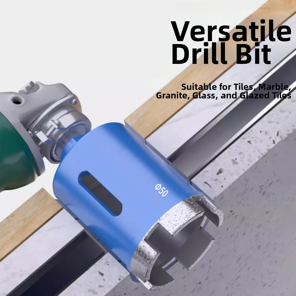 

Tile Marble Glass Hole Cutter For Angle Grinder Efficient Cutting Low Vibration Design For Construction And Home Projects