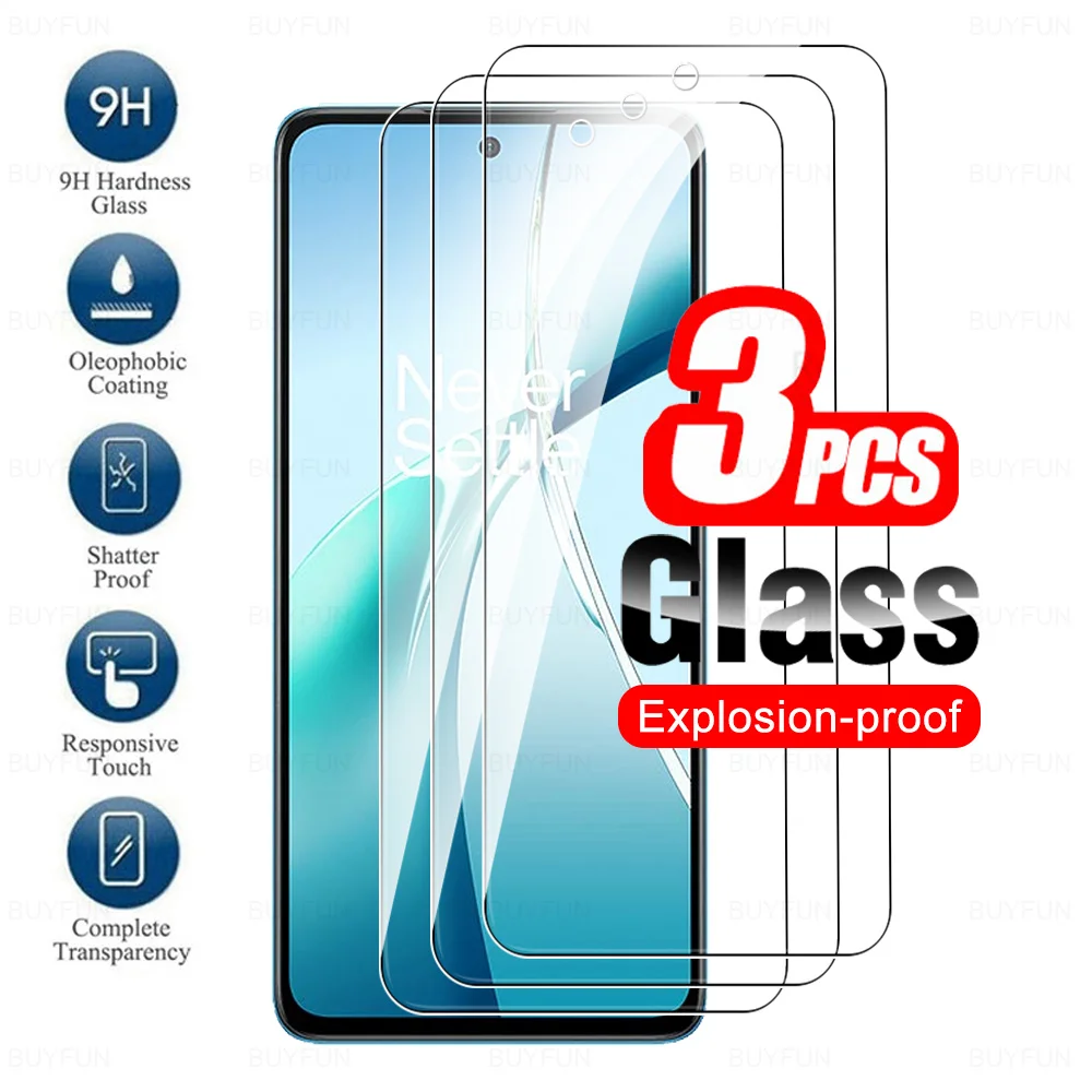 3Pcs HD Tempered Glass For OnePlus Nord 4 5G Screen Protector One Plus Nord CE 3 Lite CE4 N30 N20 SE Nord4 Nord3 CE3Lite CE4Lite