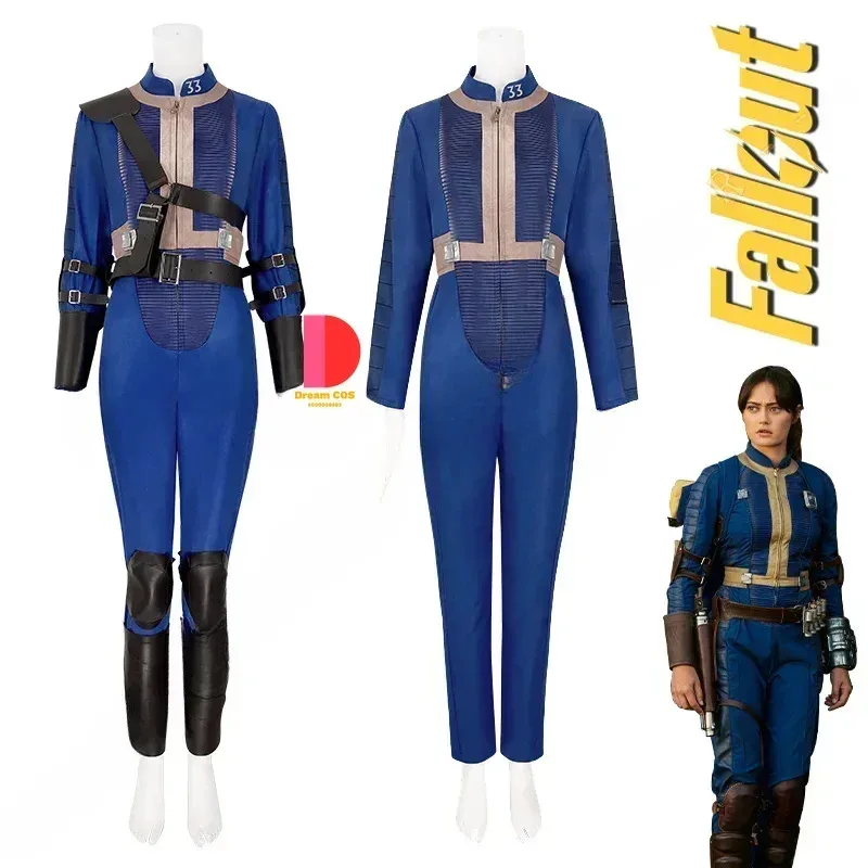 

Sky05 Fall Cos Out Lucy Косплей Костюм Vault 33 Женский Мужской Костюм Survivor Комбинезон Униформа Опора Дети Хэллоуин Вечеринка Dres99JIu@