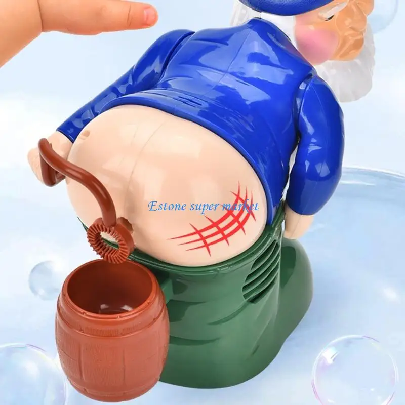 لعبة آلة الفقاعات القزمة ذات موضوع المهرجان 090B مع لعبة نشاط حفلات الأطفال ذات الصوت الخفيف