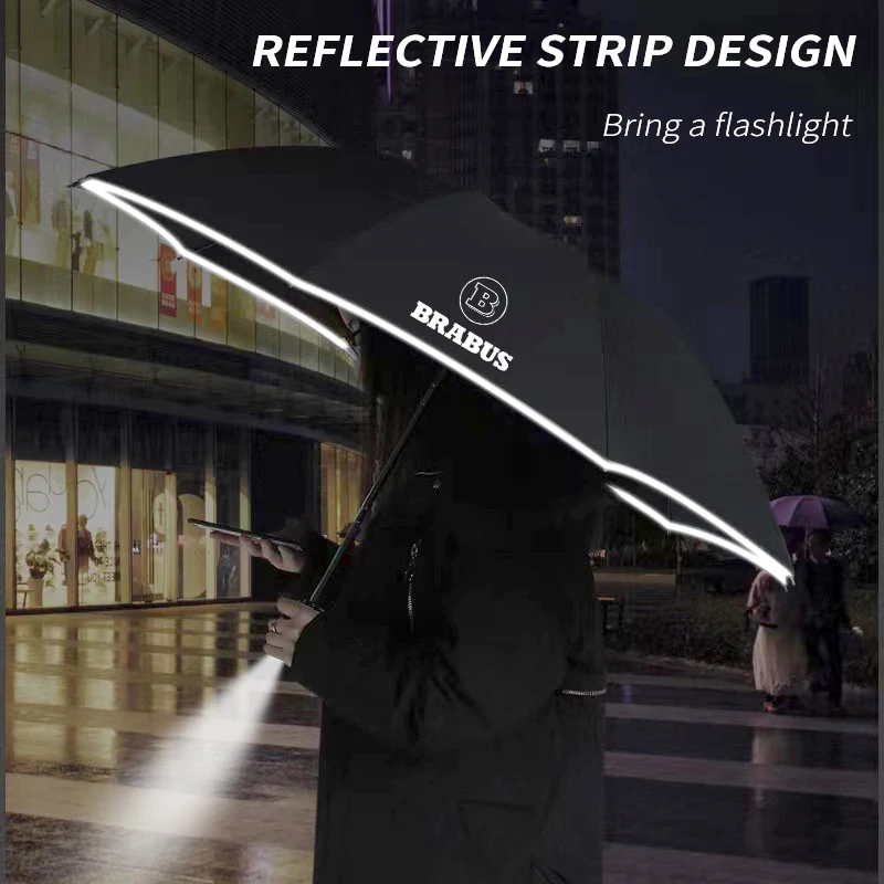 

Car Automatic Folding Windproof Sunshade Umbrella For BRABUS B C E S Class G350 G500 G550 G700 G800 SLS GLE GLB GLK G63 CLS GLS